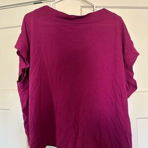 Entro Fuchsia Short Sleeve Top